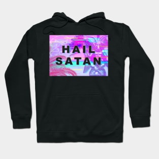 hail satan vaporwave aesthetic Hoodie